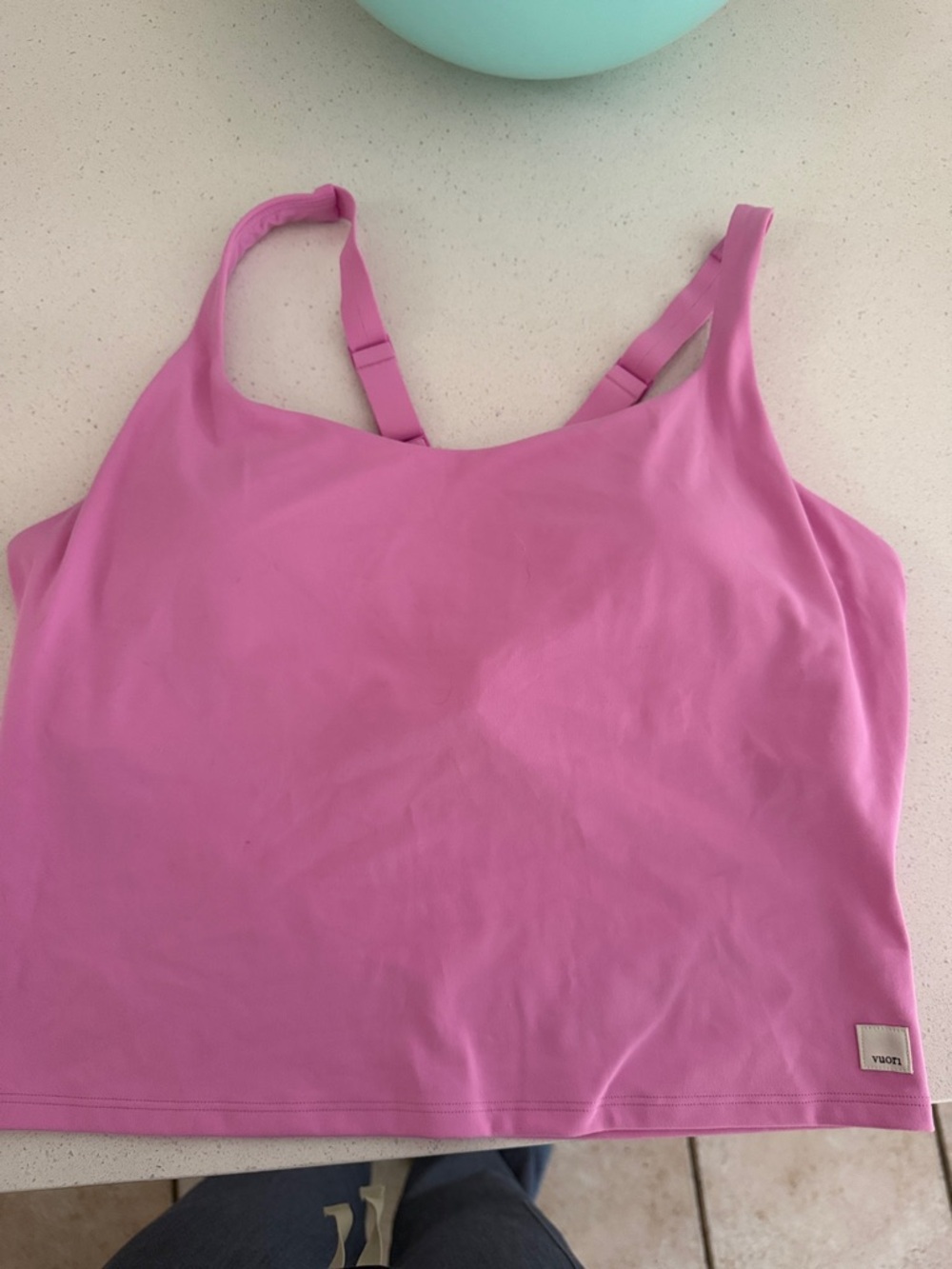 Vuori Pink Tank Top